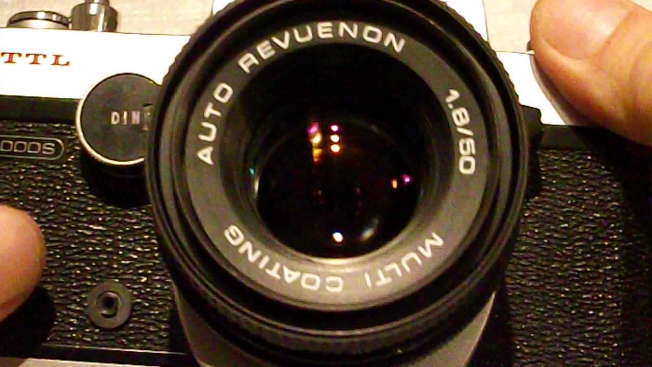 REVUEFLEX 1000S TTL & REVUENON 1,8/50