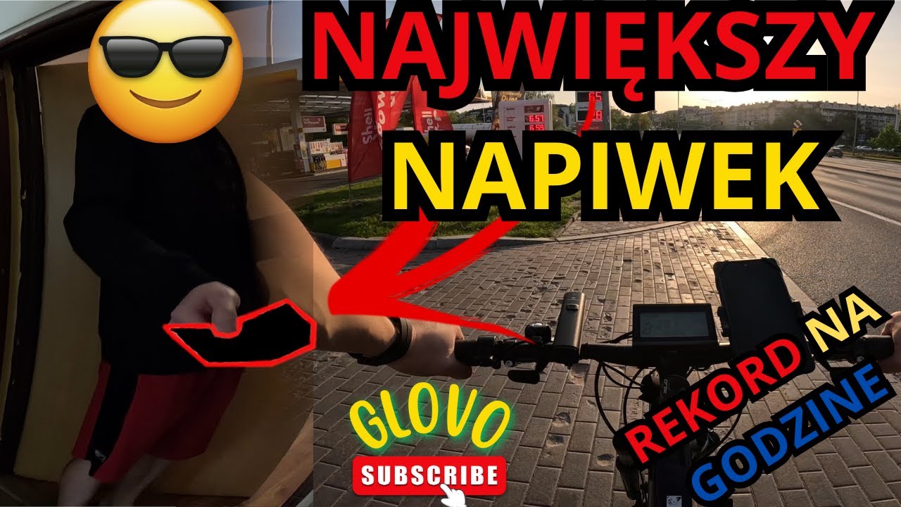 GLOVO - 🤯MEGA NAPIWEK🤯