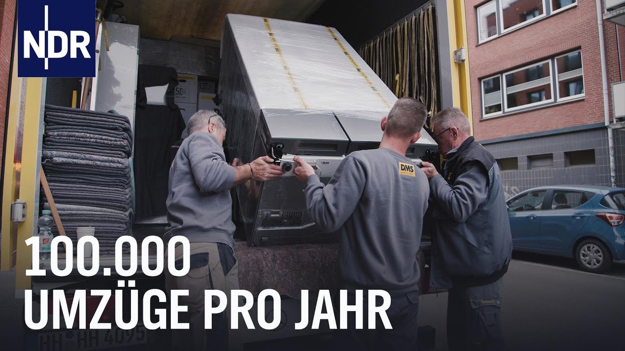 Reupload: Umzugshelfer unter Druck: Hamburgs Möbelpacker im Einsatz | Nordreportage | NDR Doku