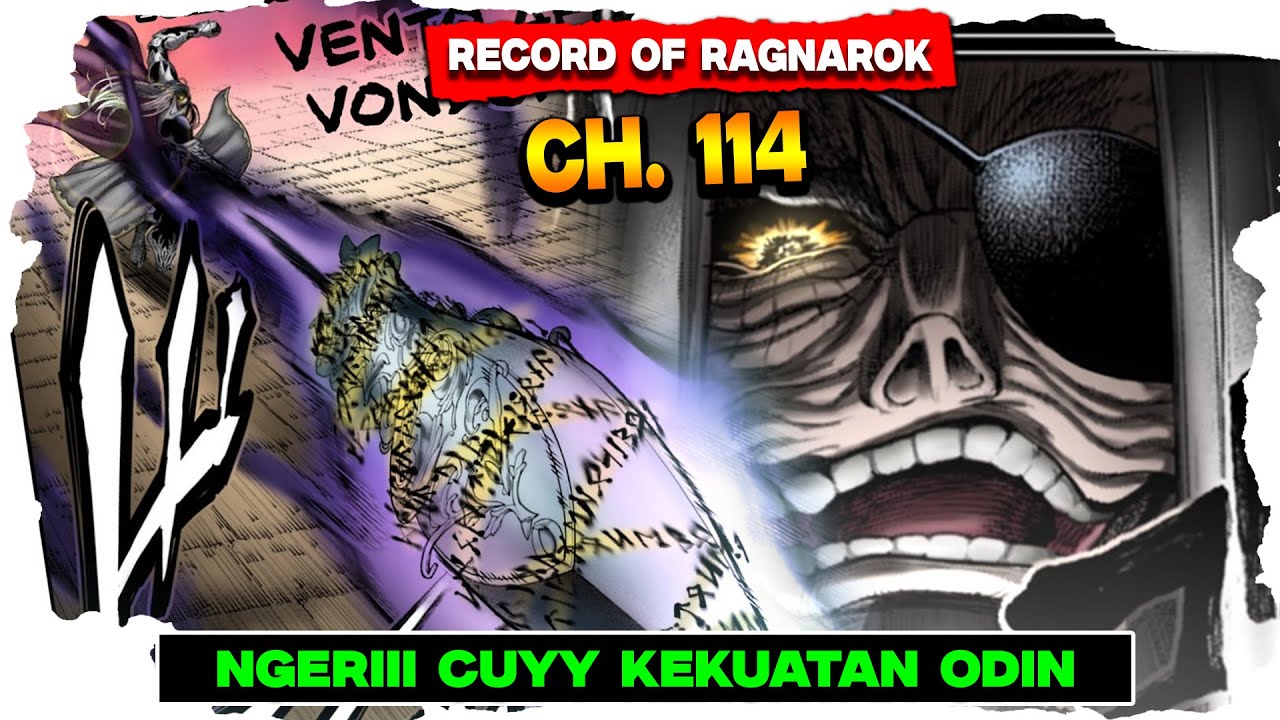 REVIEW RECORD OF RAGNAROK CHAPTER 114 - TAMAT SUDAH KINTOKI!!! KEKUATAN ODIN TERLALU OVERPOWER!!