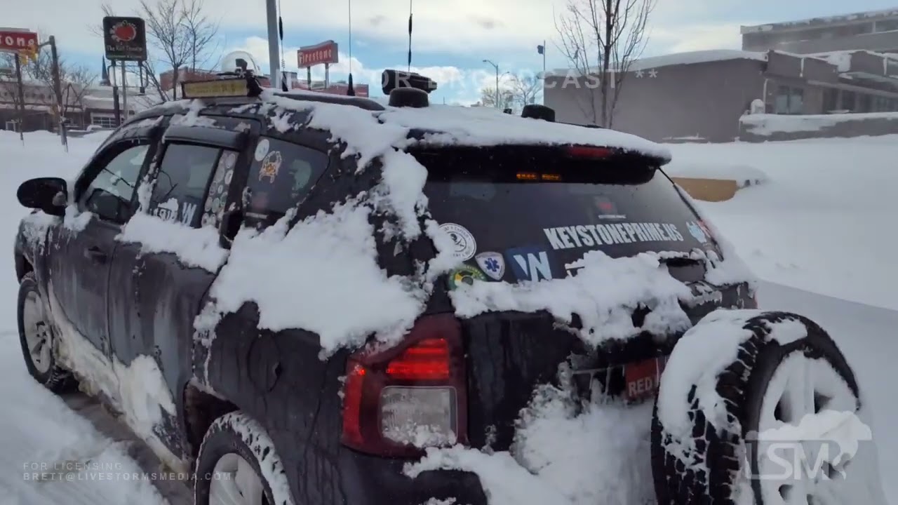 11-30-2024 Erie, PA - Lake Effect Snow Event - The Day After