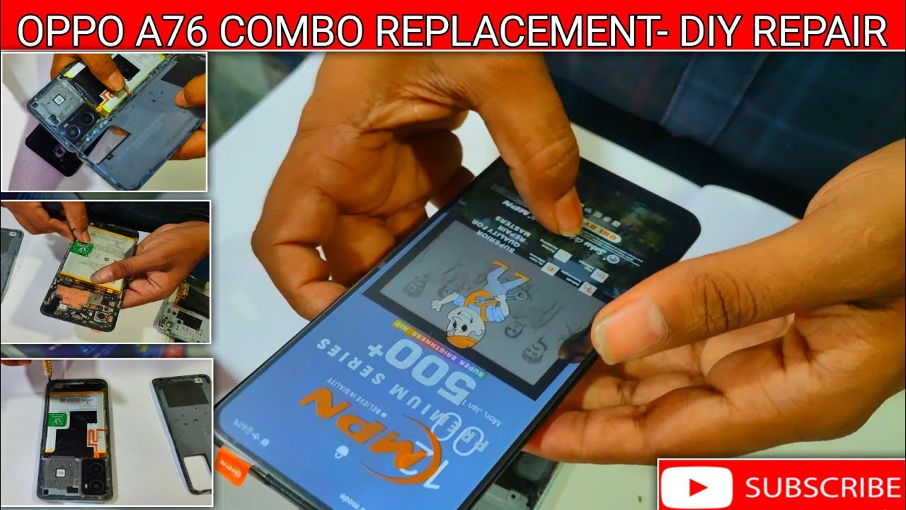 Oppo A76 Combo Replacement -DIY Repair|Easy Display replacement. #diy #combofixing #service
