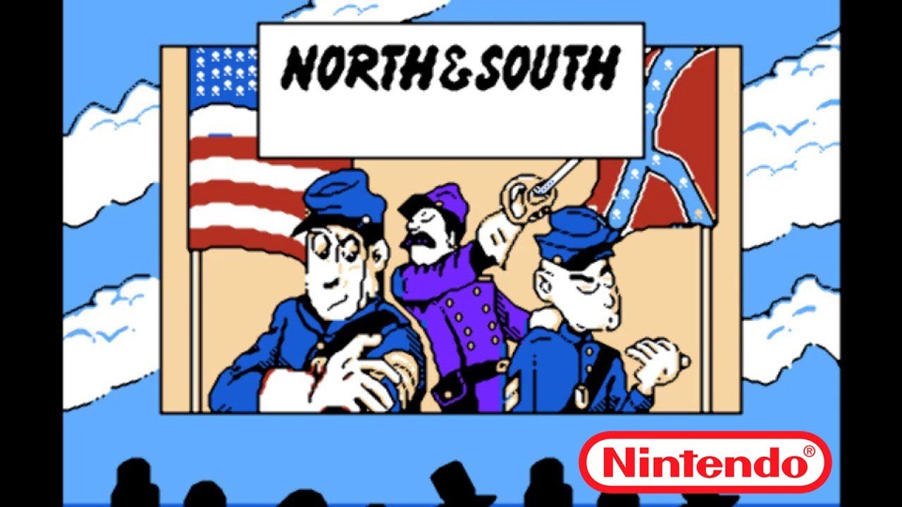 NORTH &  SOUTH - Nintendo - Gameplay FR - Rétro 1989 (Nord et Sud)