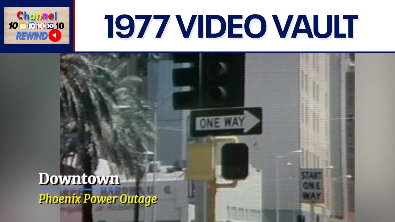Channel 10 Rewind: 1977 - Downtown Phoenix blackout | Video Vault | FOX 10 Phoenix