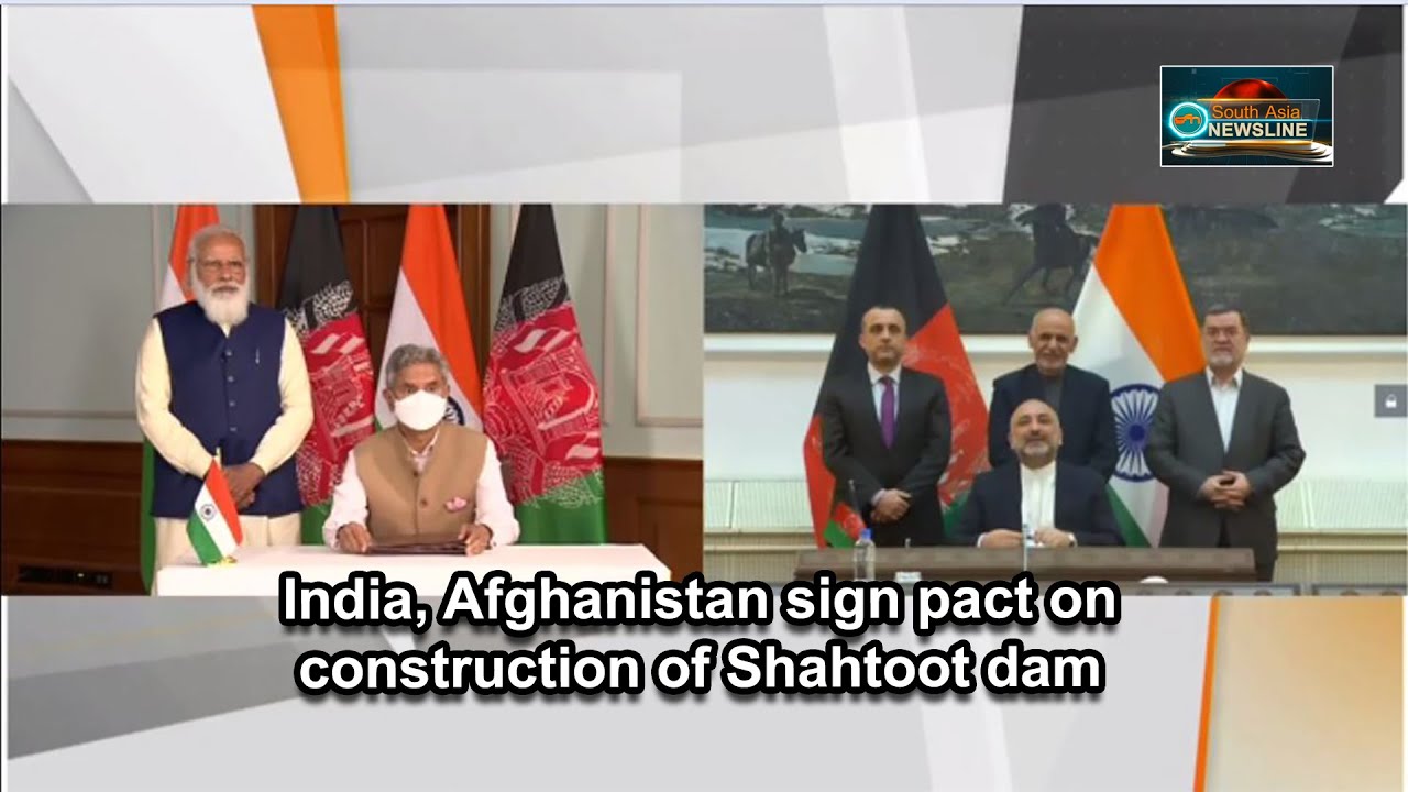 India, Afghanistan sign pact on construction of Shahtoot dam