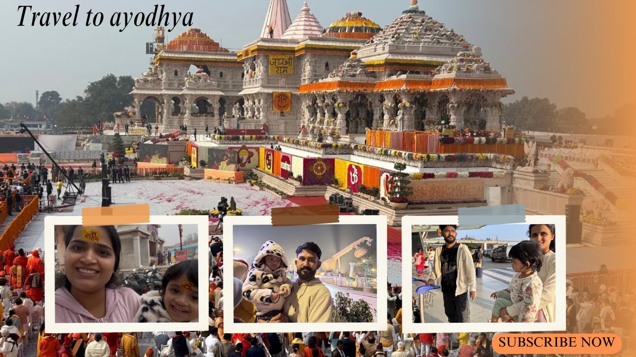 My First Visit to Ayodhya | Flight ✈️ Journey | My Experience 🥹