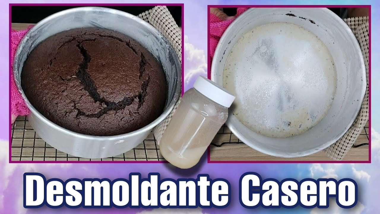 DESMOLDANTE PARA MOLDES 👌 ¡¡QUE NO SE TE PEGUE TU PASTEL !!