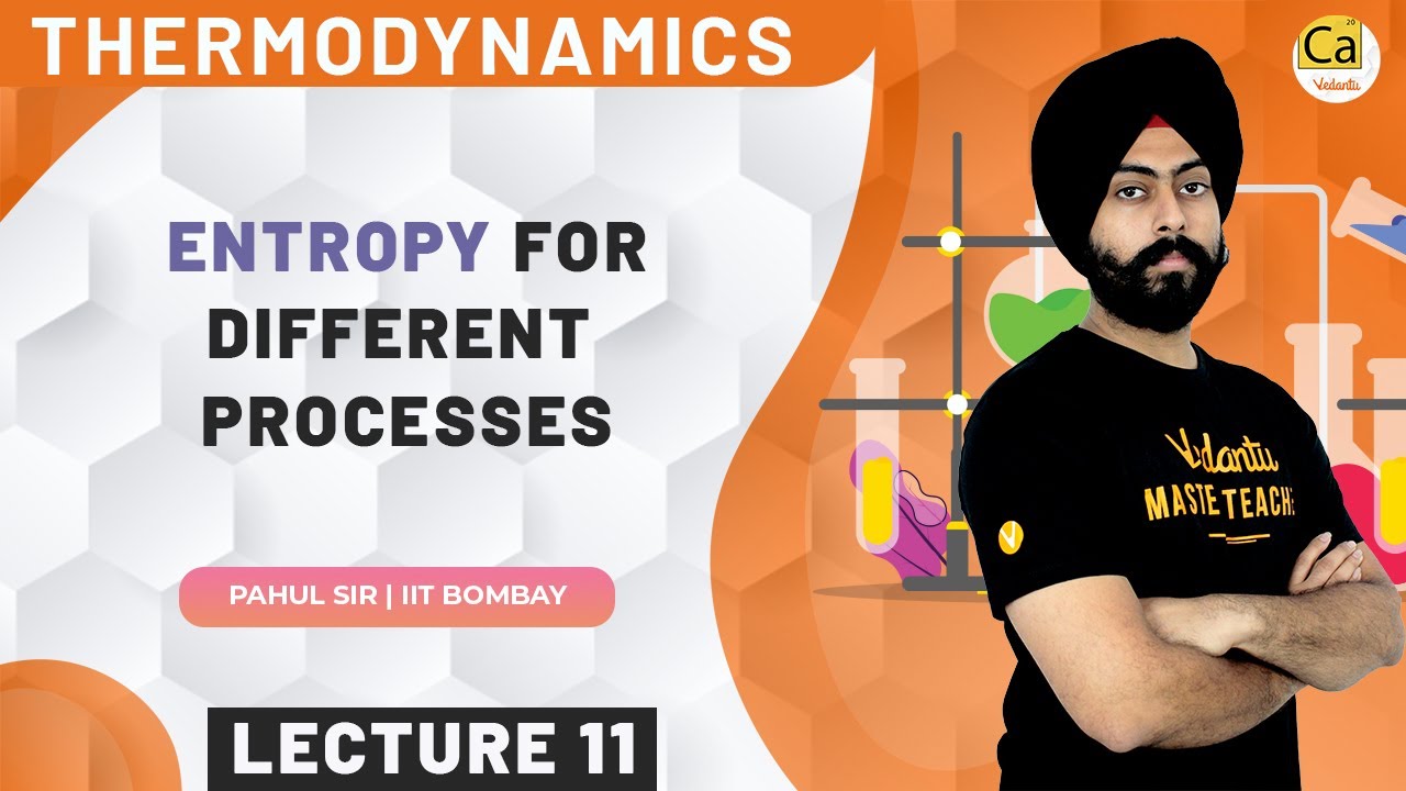 Thermodynamics L11 | Entropy For Different Processes | JEE & NEET 2022 | Class 11 | Pahul Sir