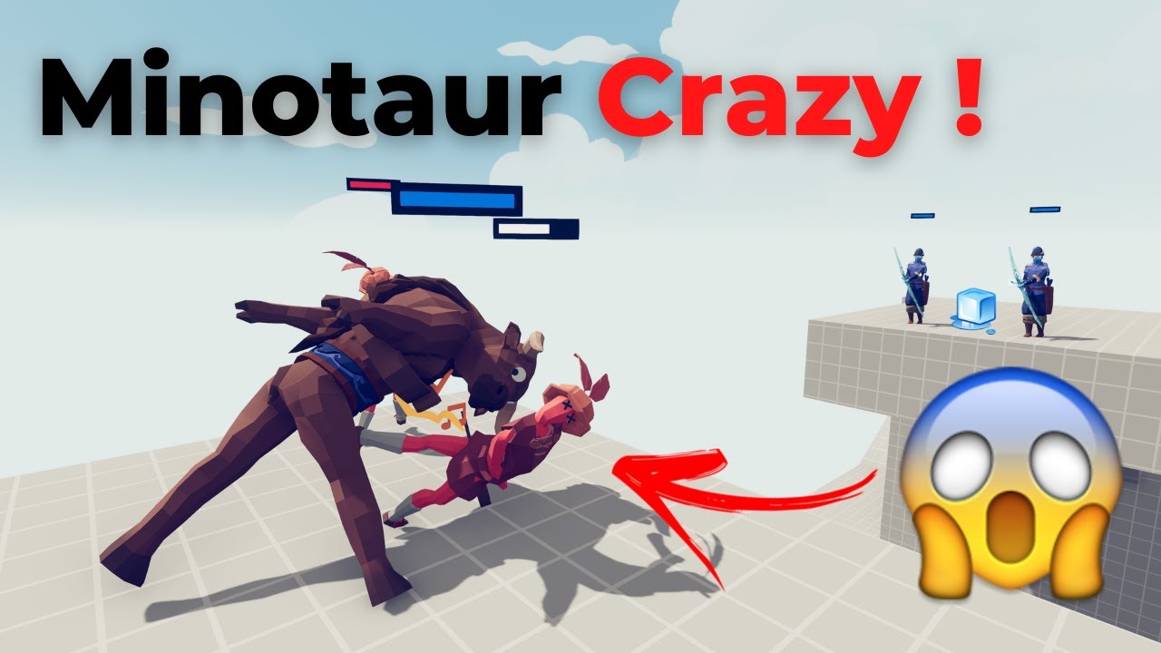 Minotaur + Ice Archer - 🧊 ICE & IMPACT | TABS - Totally Accurate Battle Simulator