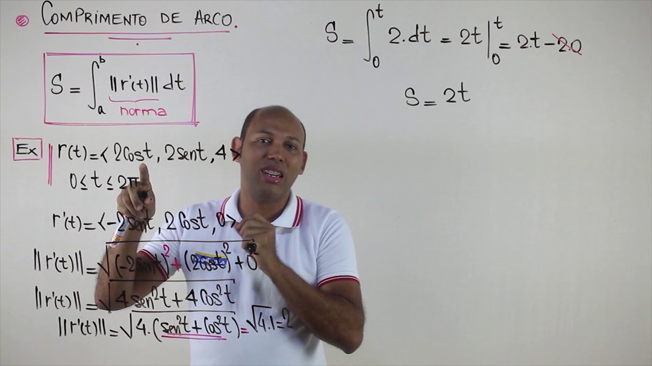 PARAMETRIZAÇÃO POR COMPRIMENTO DE ARCO ✅ 13