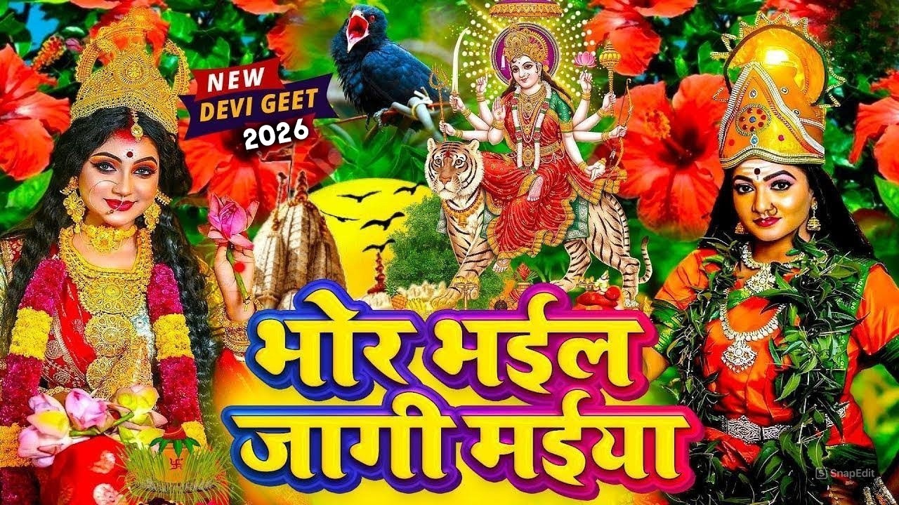 #न्यू देवी गीत 🌺 #जाग ए माई Durga Mata Bhajan 2025 | Bhojpuri devi geet | Durga puja navratri song