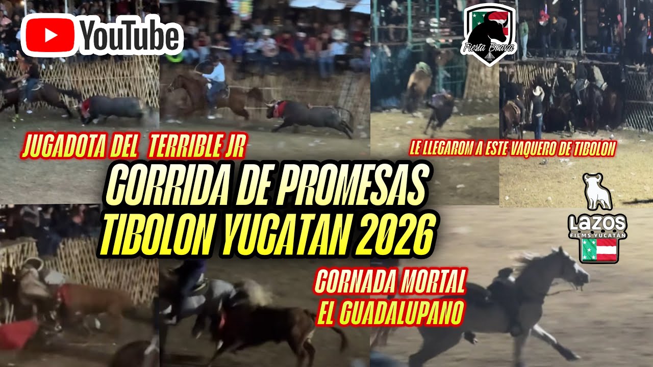 TIBOLON YUCATÁN Corrida De Promesas Edición 2026🎉🎊
