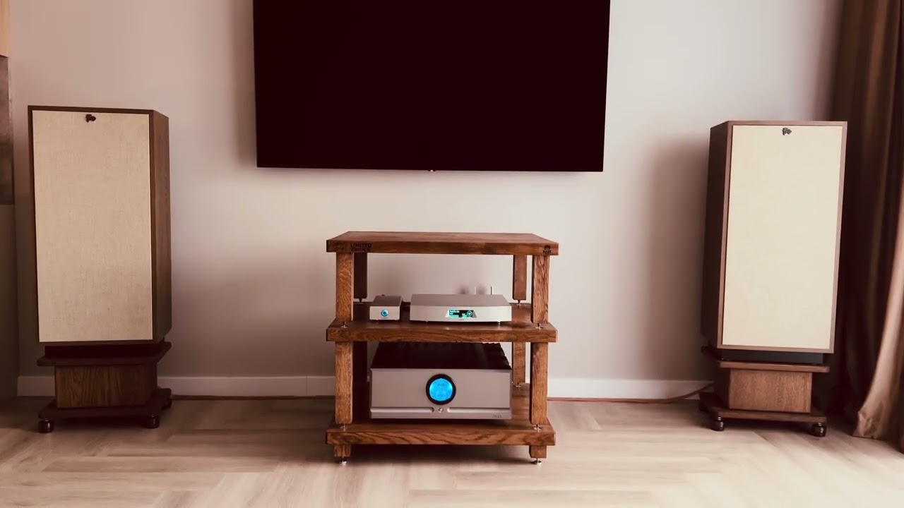 New Custom Made HifiRack Acoustic Test 1