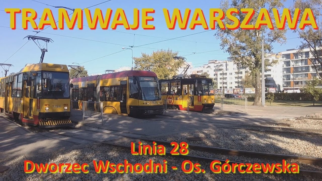 Tramwaje Warszawa. Linia 28.