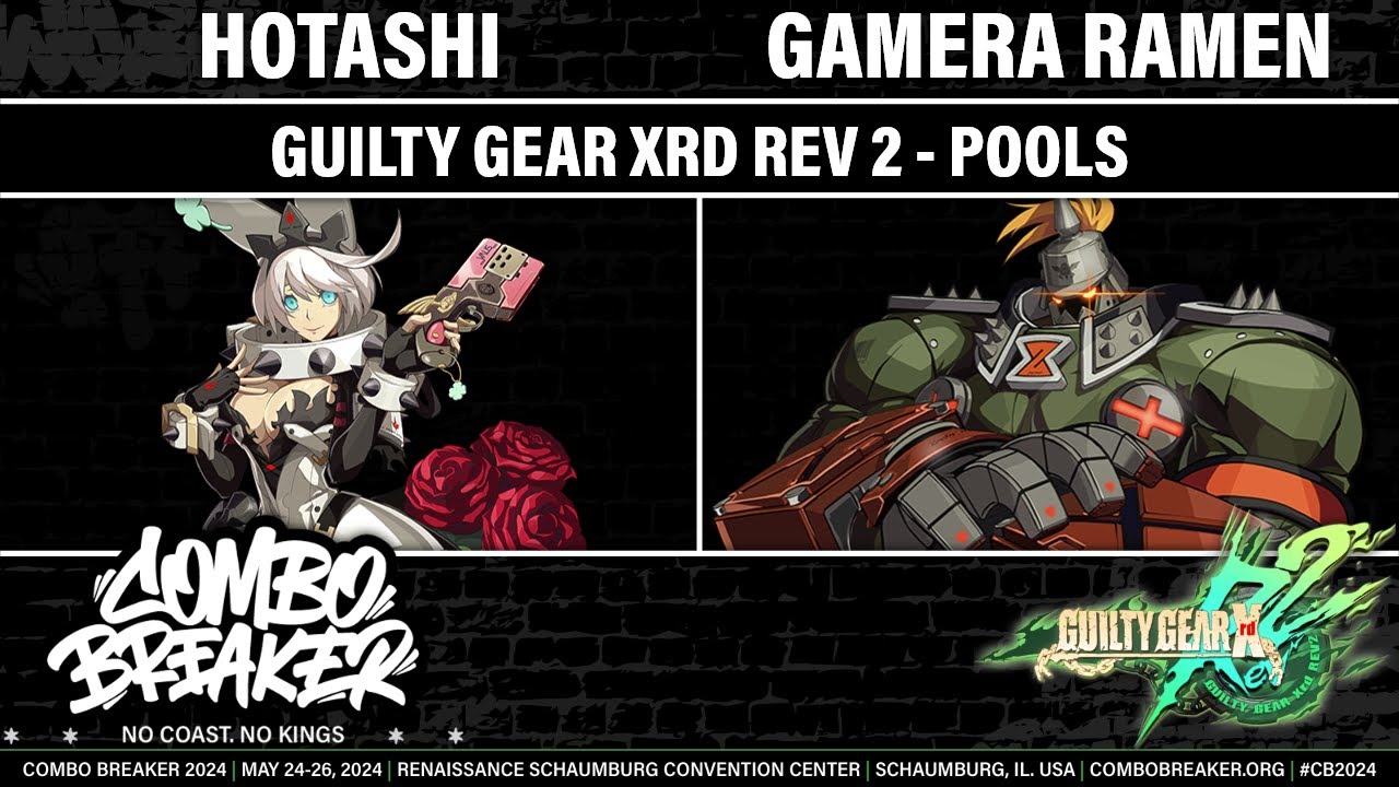 COMBO BREAKER 2024 POOLS - Hotashi (Elphelt) vs Gamera Ramen (Potemkin) - Guilty Gear Xrd REV 2