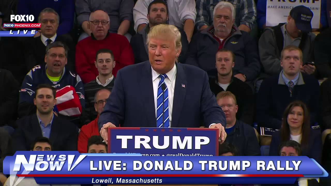 FULL Donald Trump Rally Lowell, Massachusetts - 1/4/16 (FNN)