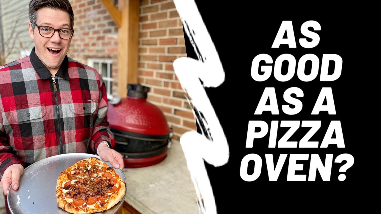 Kamado Joe DoJoe Accessory.  This was our BEST BBQ PIZZA, can it rival a wood fired pizza oven?
