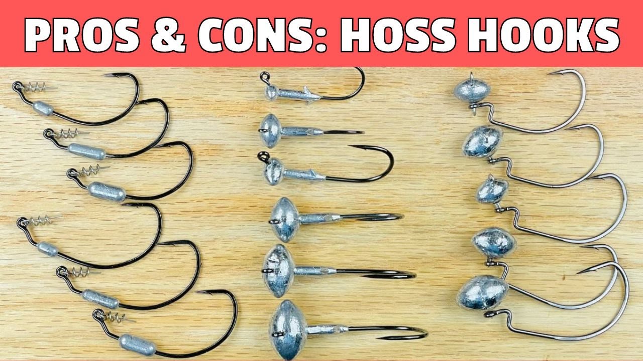 Pros & Cons: NEW Weighted Hooks & Jigheads From Hoss