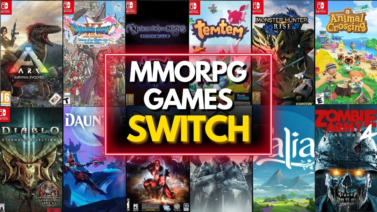 TOP 20 Best MMORPG Games for Nintendo Switch You Can Play Now!