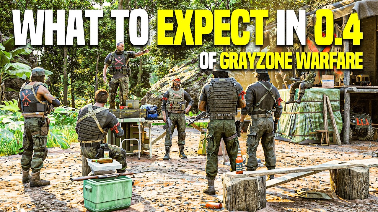 Czego można się spodziewać po aktualizacji 0.4 do gry Gray Zone Warfare