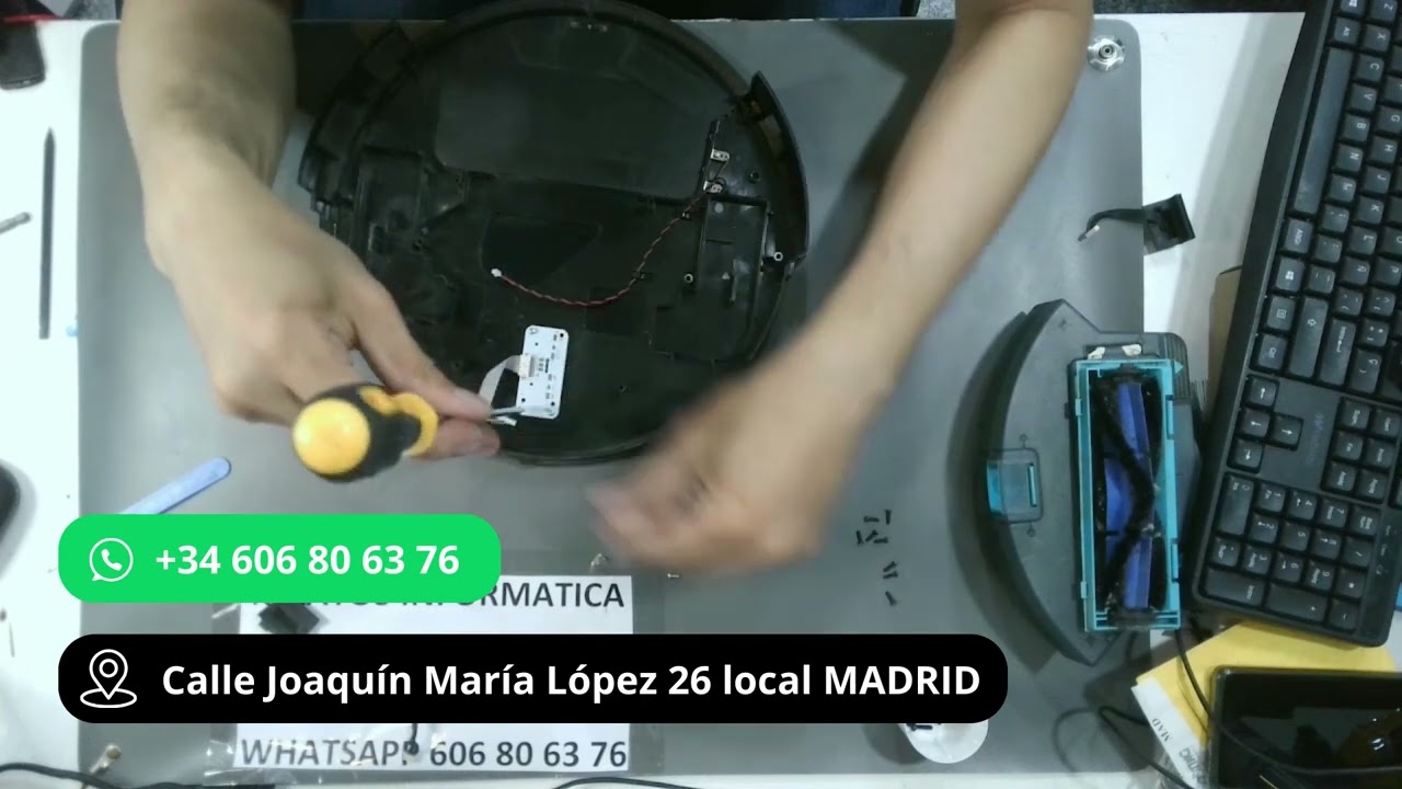 ✅ &iquest; C&oacute;mo cambiar la rueda de un Cecotec Conga 1090 que se queda dando vueltas ? ✅