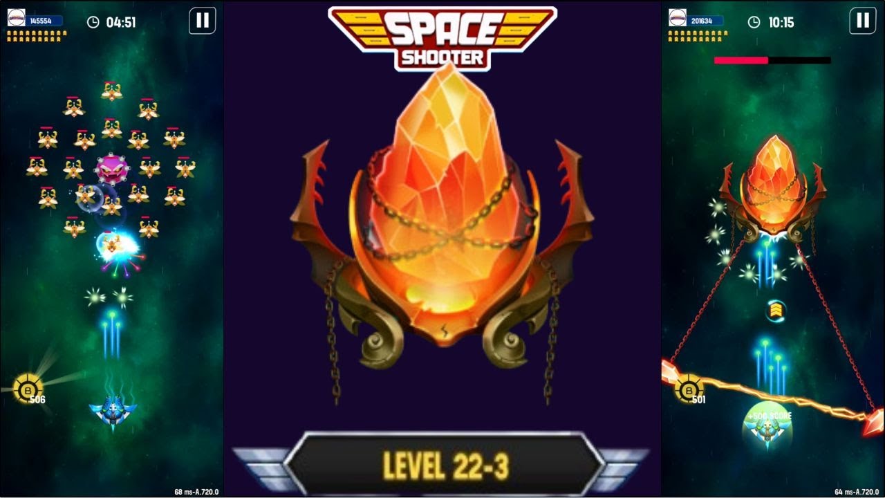 Galaxy Attack: Space Shooter | Campaign Mode | New Level 22.3 With New Boss | By Apache Official