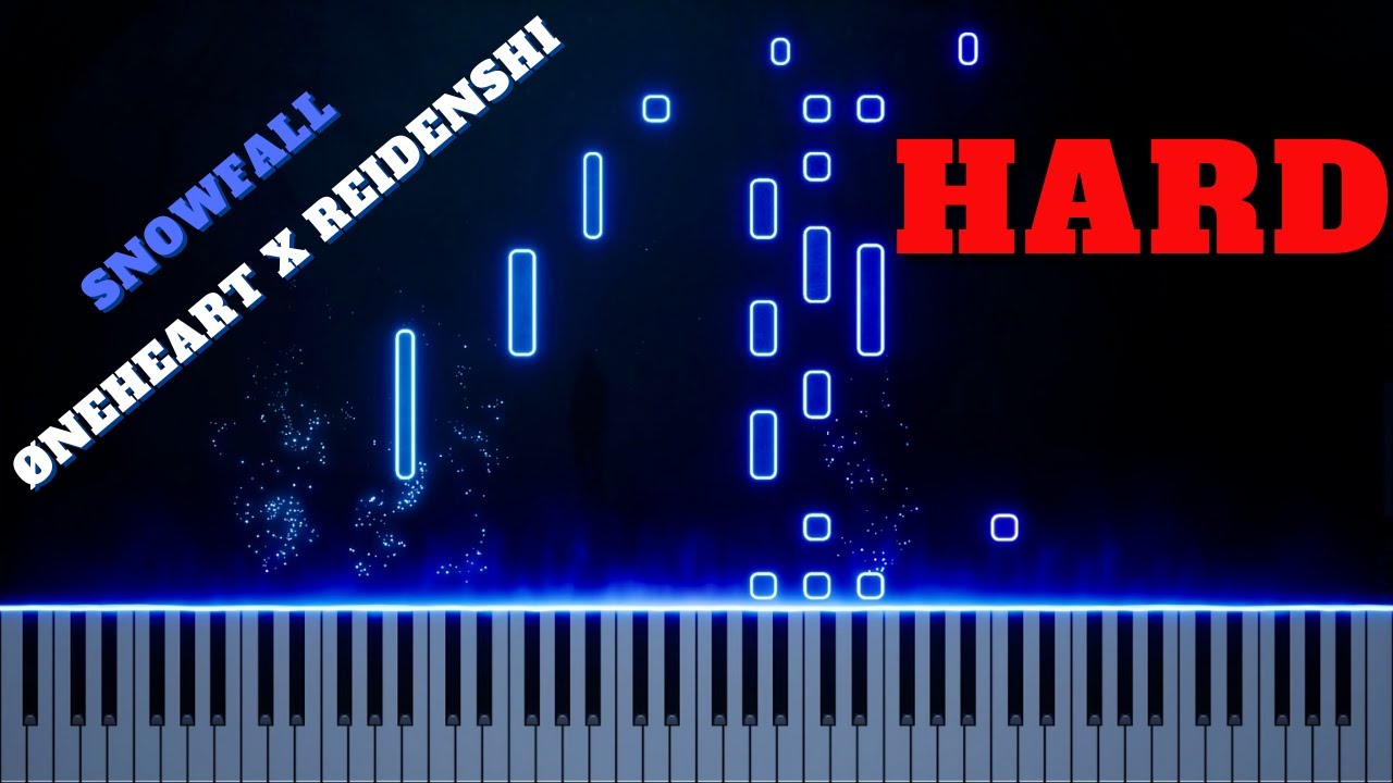 Snowfall - &oslash;neheart x reidenshi [Piano Tutorial]
