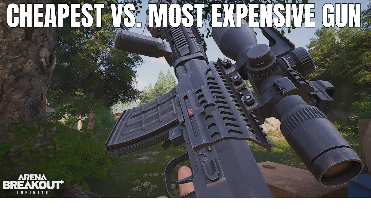CHEAP VS. EXPENSIVE GUNS IN ARENA BREAKOUT INFINITE