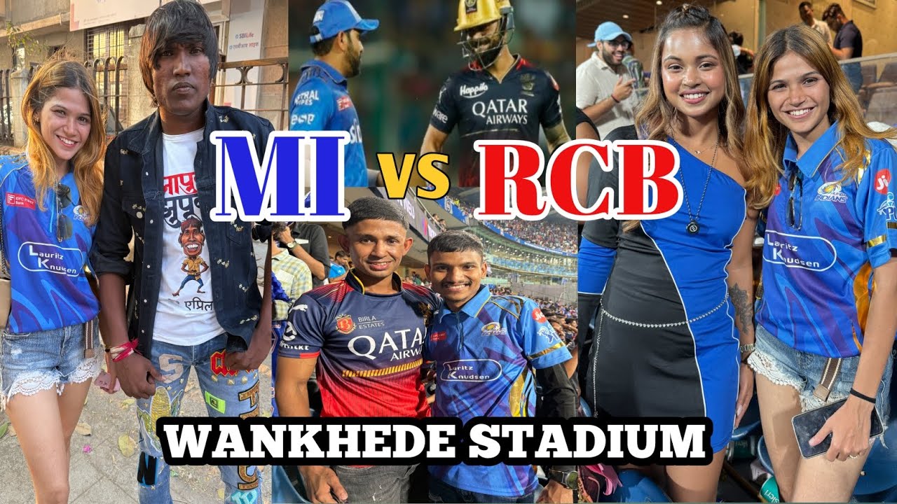 MI vs RCB | TATA IPL 2025 | Wankhede stadium Mumbai |