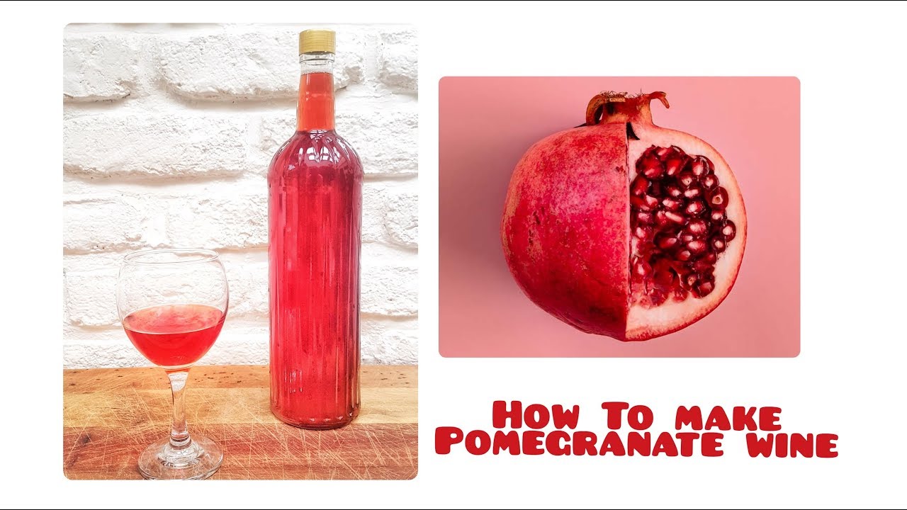 How to Make Pomegranate Wine!!!Basic Wine Making Tutorial
