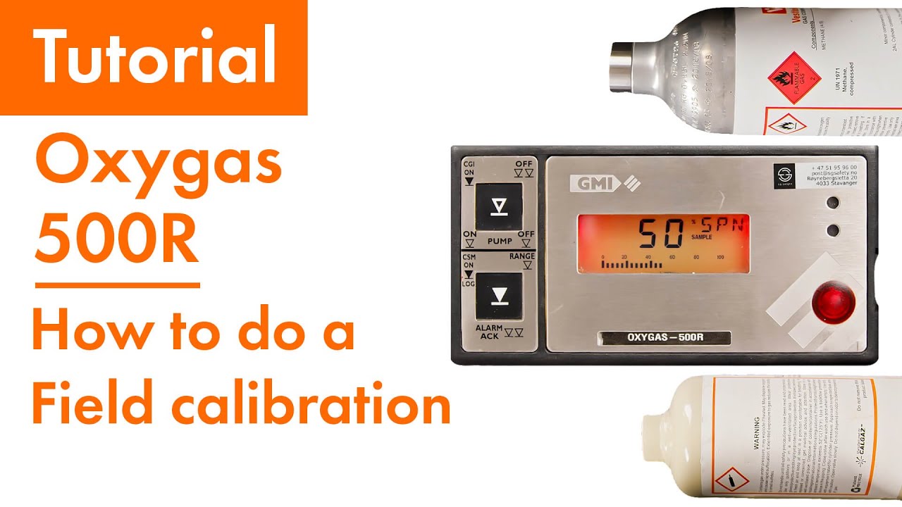 How to do a field calibration on your Oxygas 500R | Tutorial