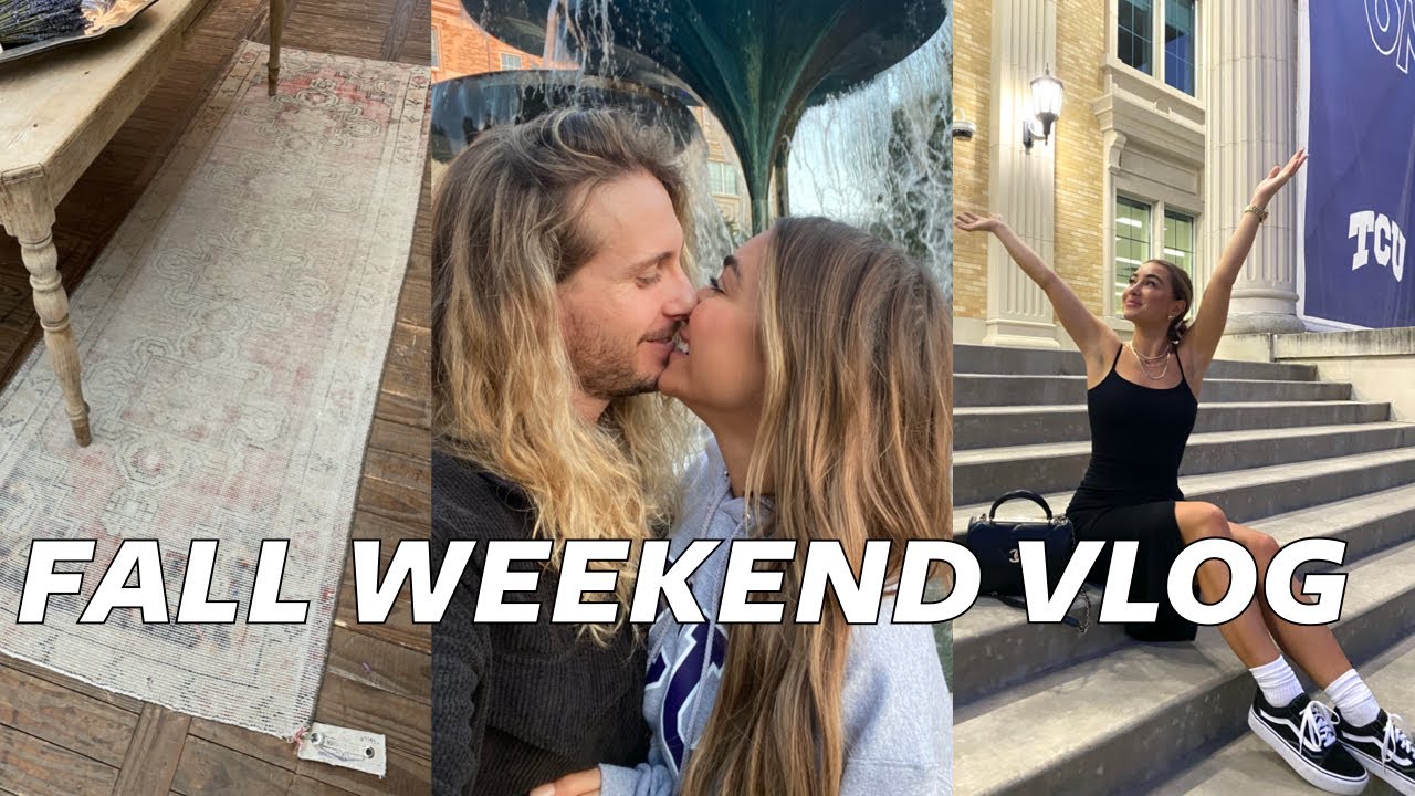 VLOG: Покупки предметов домашнего декора, безумные истории, посещение нашего колледжа TCU! Джулия...