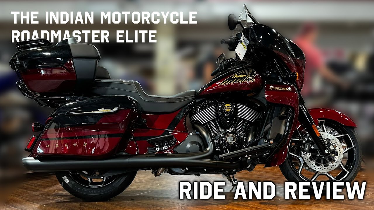Обзор и поездка на Indian Motorcycle Roadmaster Elite 2024 года! Номер 6 из 350!!