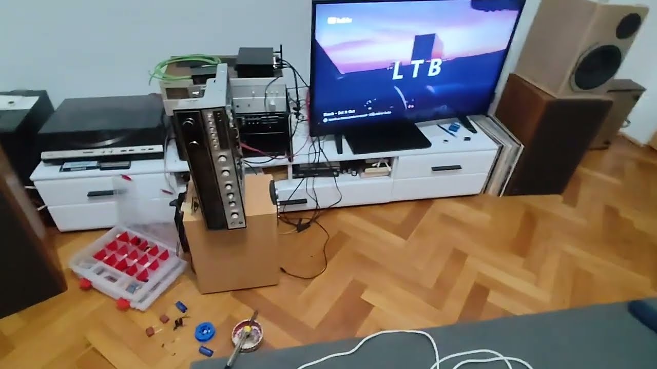 Kenwood kr-6200 and coupling cap. testing P.2