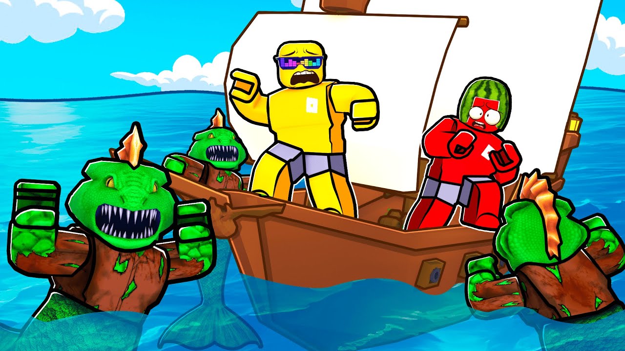 Exploring Dead Ocean In Roblox