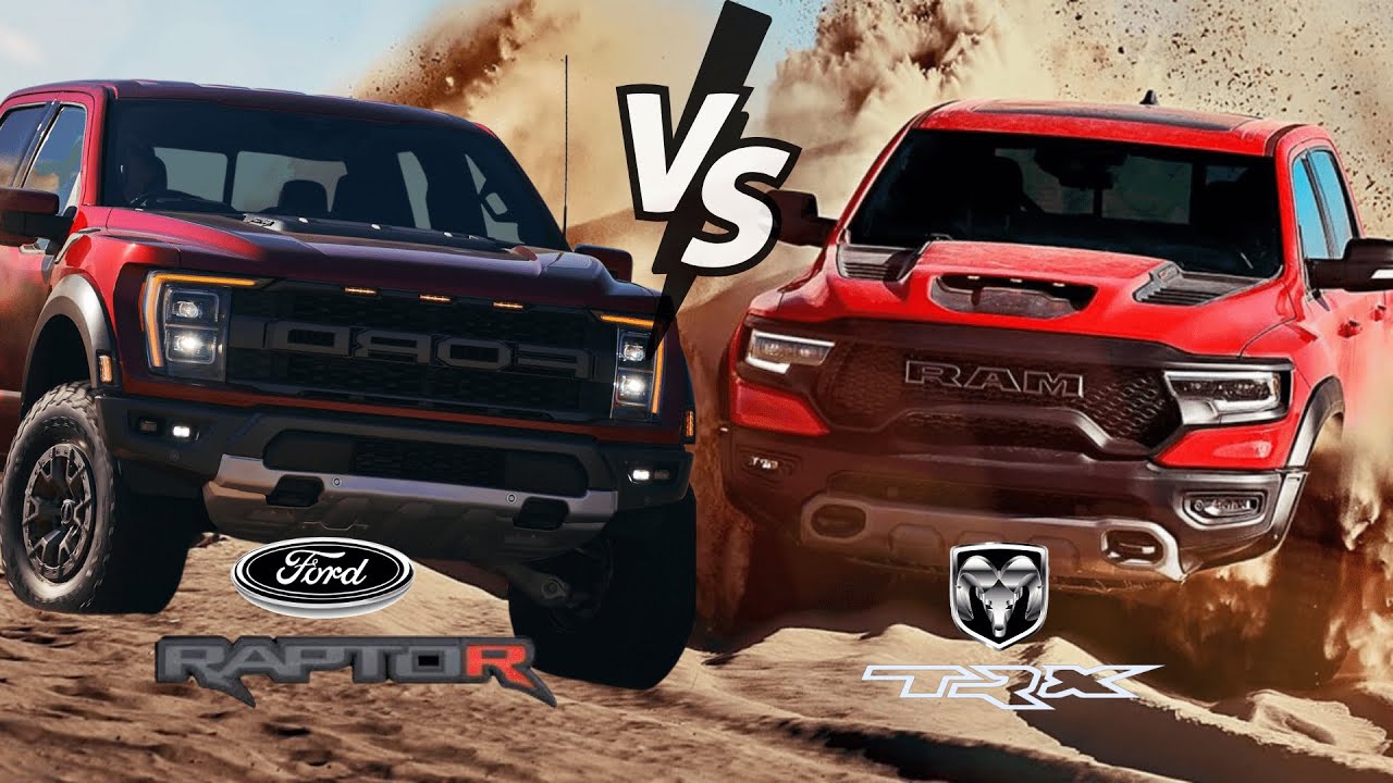 Hay un claro ganador| Ford Raptor r vs Ram TRX|