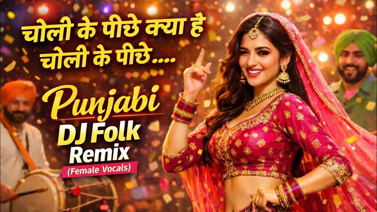 Choli Ke Piche Kya Hai (Punjabi DJ Folk Remix)  Female Version | Desi Dance Mix 2026 | Old is gold 