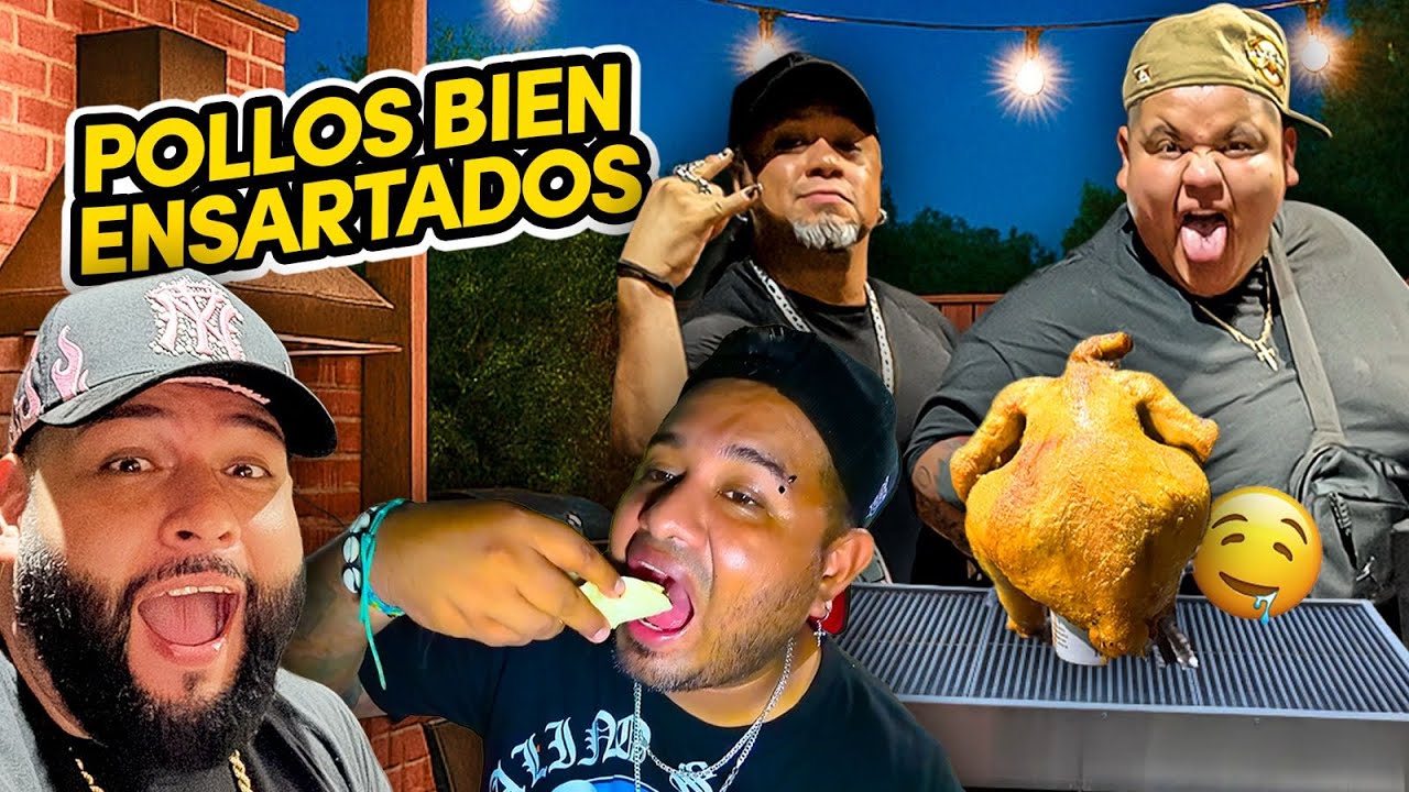 POLLOS ENSARTADOS 😏 con los albañiles show 🤤 - La Marraniza
