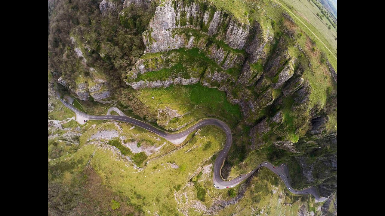 Cheddar Gorge by Drone April 2015