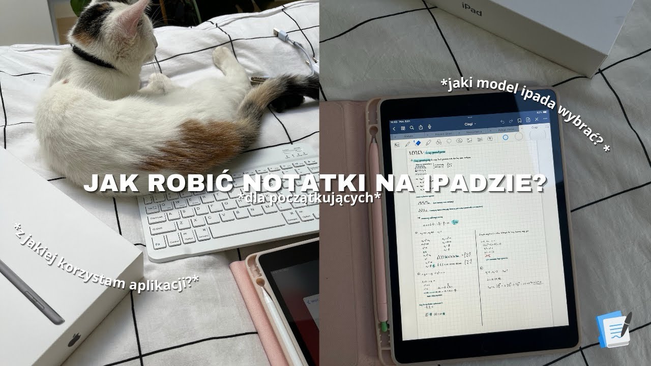 JAK ROBIĆ ESTETYCZNE NOTATKI NA IPADZIE? | przewodnik po goodnotes