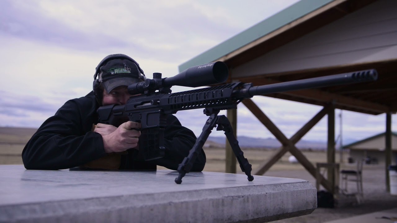 Noreen Firearms Bad News 338 Lapua Shooting Demonstration