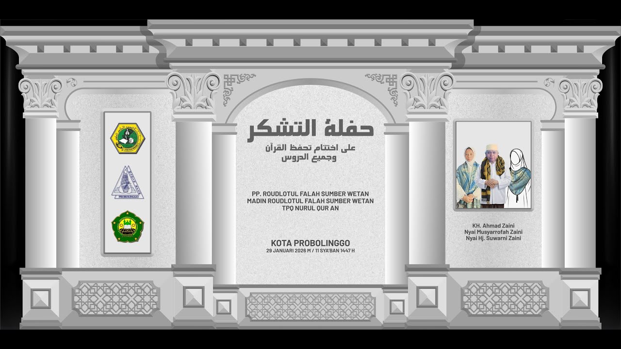 Live HAFLATUTTASYAKKUR 'ALAKHTITAMI TAHAFFUDZIL QUR AN WA JAMI'IDDURUS