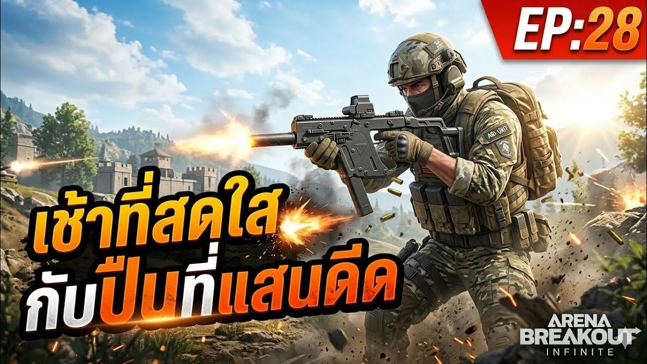 Arena Breakout: Infinite EP:28 = เช้าที่สดใสกับปืนที่แสนดีด