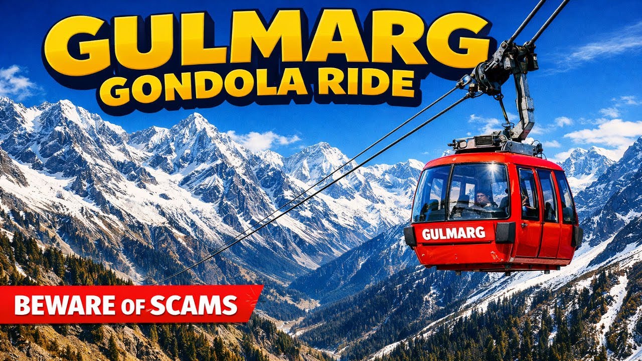Kashmir Gulmarg Gondola Ride 🎢❄️||| Don&rsquo;t Get Scammed!