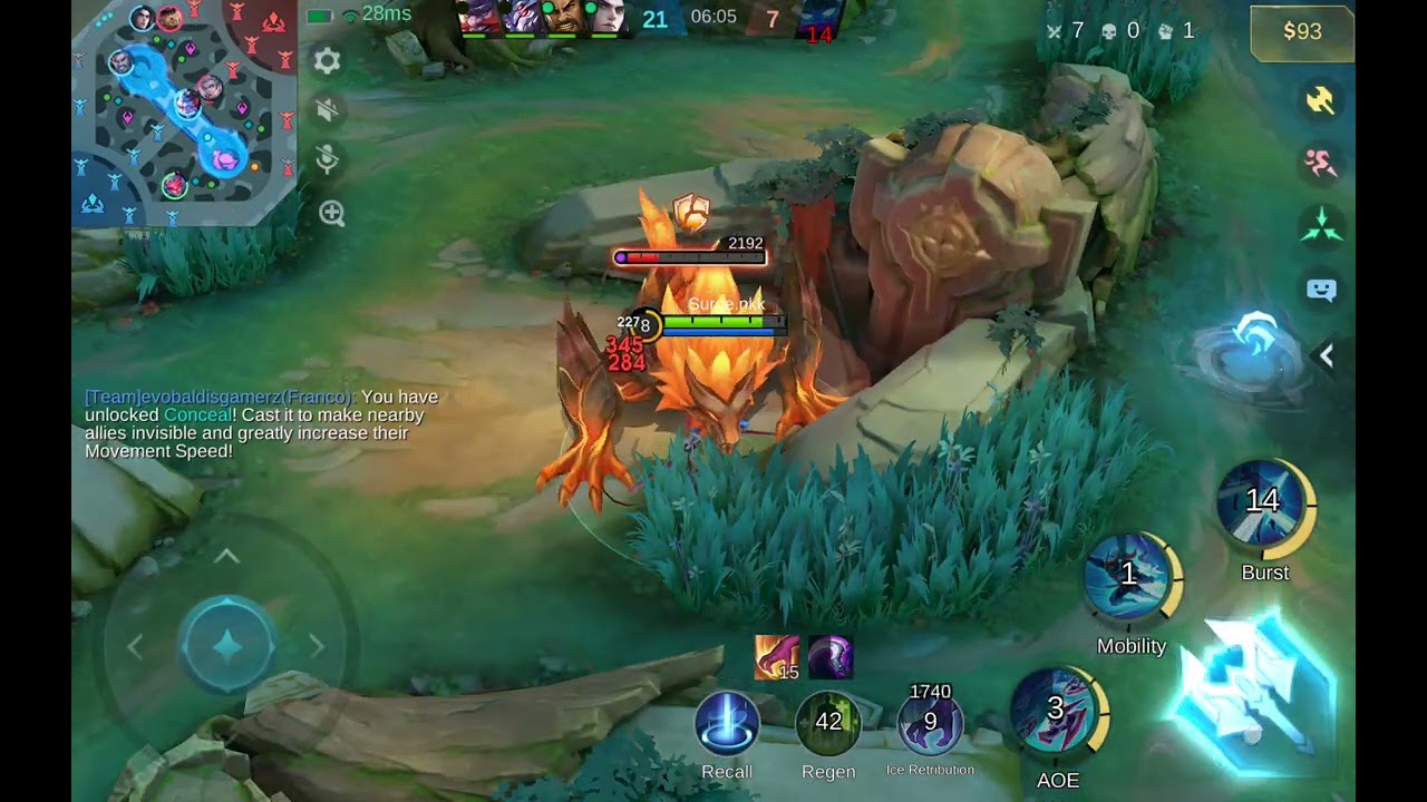 Saber gameplay 