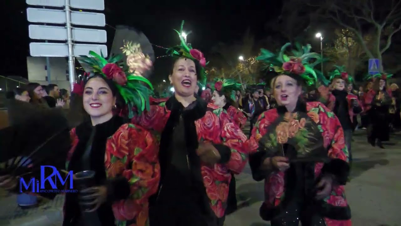 ENTIERRO DE LA SARDINA DESFILES DE VIUDAS CARNAVAL 2026 Isla Cristina 18 de Febrero