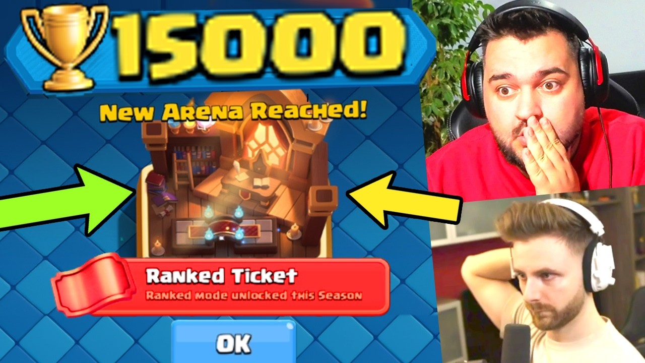Din GRESEALA am AJUNS la 15.000 TROFEE pe Clash Royale..