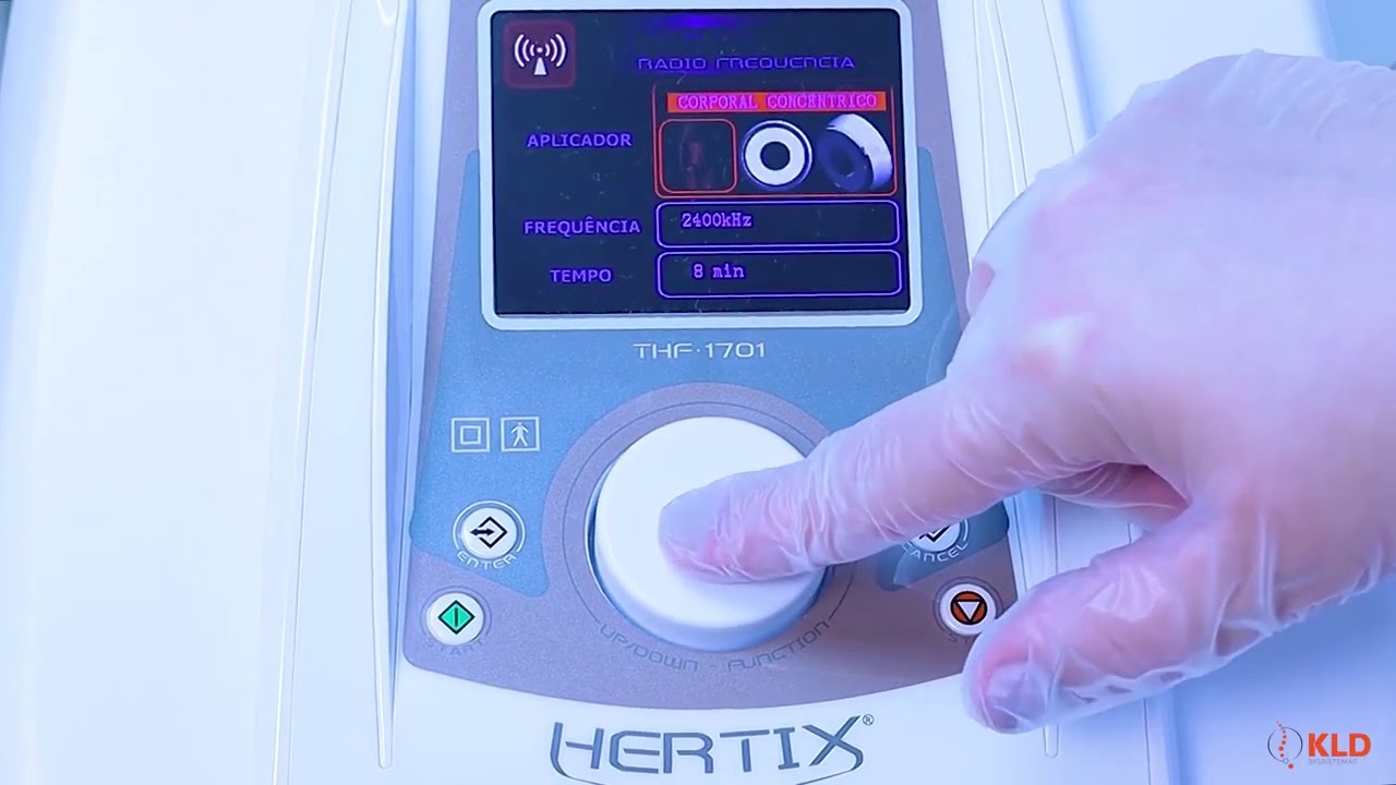 Como usar o Hertix Smart - KLD - Aparelho de Radiofrequência