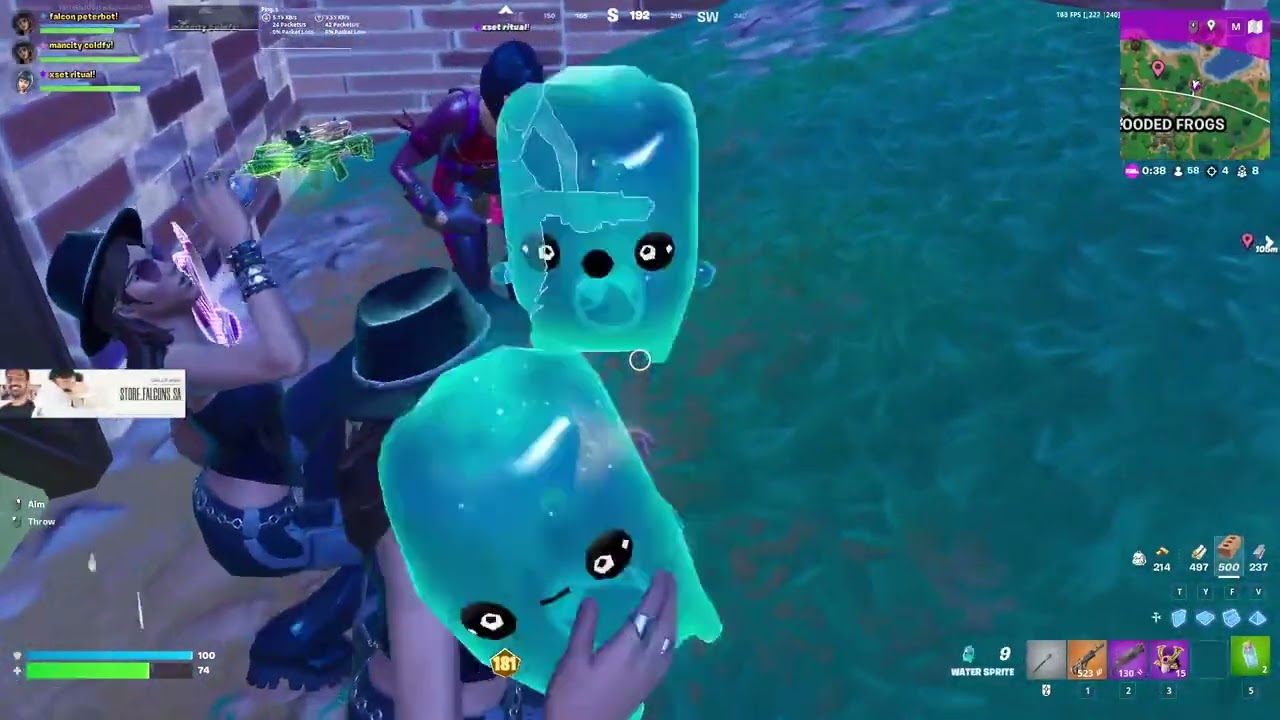 Peterbot x Cold x Ritual Activated God Mode in the Fortnite Performance Evaluation