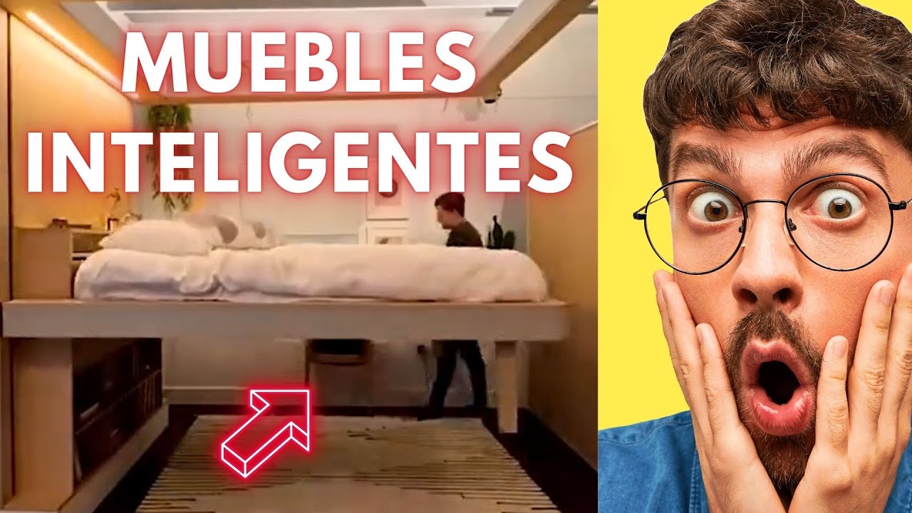 Muebles Inteligentes con Incre&iacute;bles Dise&ntilde;os Para Ahorrar Espacio👌